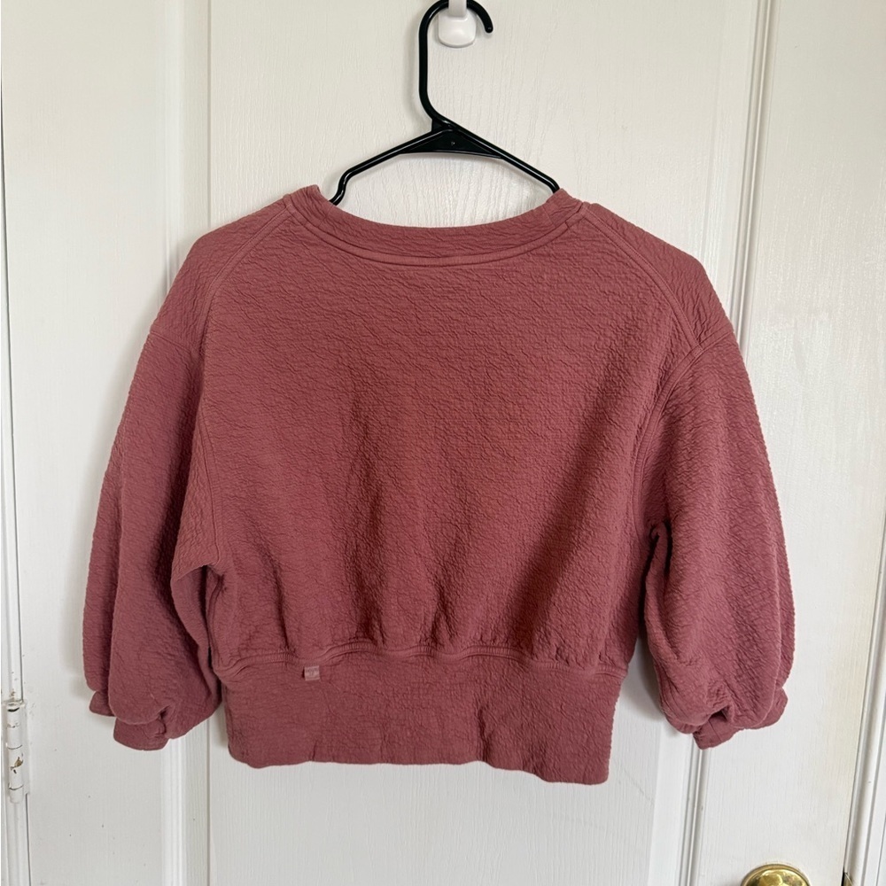 Lululemon Textured Crewneck Pullover in Spiced Chai - Picture 4 of 7